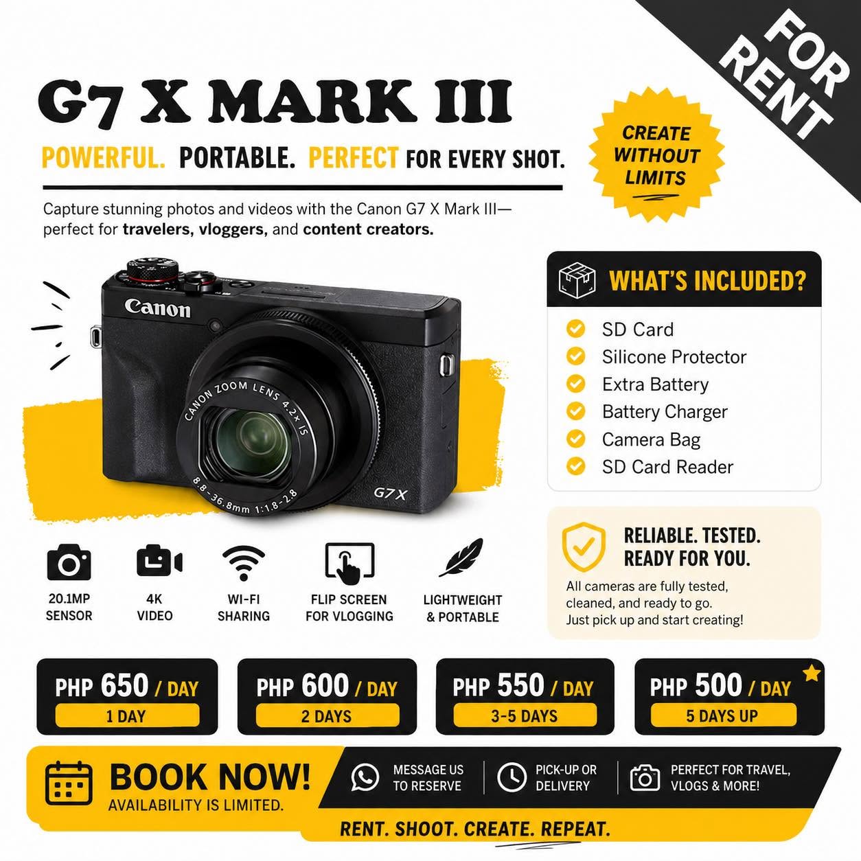 Canon PowerShot G7 X Mark III