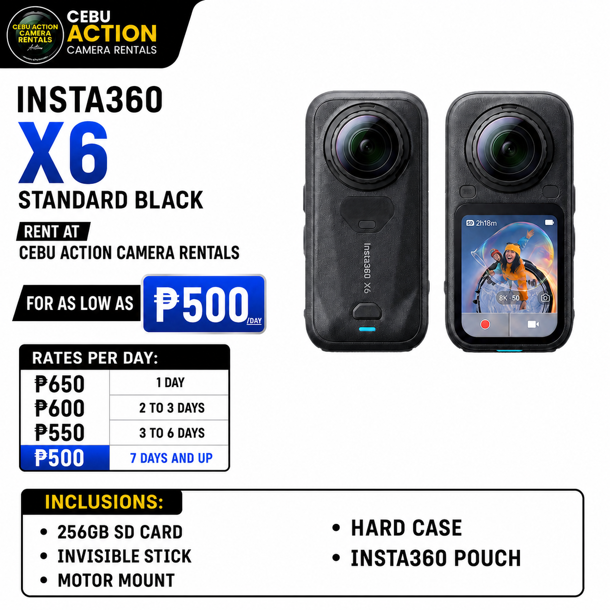Insta360 x6